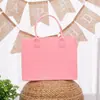 Bolsa Tote de Feltro para o Dia a Dia, Bolsa Tote de Feltro de Grande Capacidade, Bolsa Tote Personalizável para Presente Corporativo