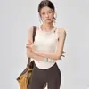 Chaleco Deportivo de Comercio Electrónico Transfronterizo del Sudeste Asiático con Almohadillas en el Pecho Chaleco Deportivo para Mujer Chaleco de Entrenamiento de Pilates para Correr