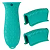 Capa para Alça, Antiderrapante, Resistente a Altas Temperaturas, Anti-Queimadura, Isolante Térmico, Capa de Silicone para Alça de Panela