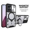 Funda para teléfono con ventana de empuje y anillo para Infinix NOTE 30, aplicable transfronterizamente, transmisión de sonido, funda anticaída magnética Hot 30