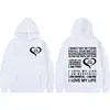 Amo Mi Vida, Soy un Fan de las Sudaderas Fuertes, Merchandising de la Gira en Vivo 2025 de Robbie Williams