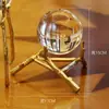 Artesanía de Lujo Ligero Bola de Cristal Adornos Metálicos Sala de Estar Escandinava Gabinete de Vino Oficina Sala de Modelos Decoraciones para el Hogar
