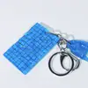Onda de Agua Verano Deportes Piscina Gafas Natación Gorro de Natación Llavero Colgante de Bolsa Accesorios Creativos Pequeños Regalos