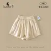 Conjunto de Niña 2026 Verano Nuevo Estilo Chaleco Versátil sin Mangas para Bebés y Niños Pequeños, Shorts Rectos Delgados Conjunto de Dos Piezas para Bebés Niñas