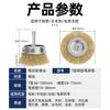 Lansheng Eléctrico Engrosado Alambre de Acero Rueda Rectificadora Cabezal Carpintería Desbarbado Cabezal Metal Acero Inoxidable Eliminación de Pintura Eliminación de Óxido Cabezal de Cepillo