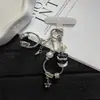 Pingente de fone de ouvido moderno e legal corrente para pendurar no celular corrente de pulso estilo osso de cobra DIY chaveiro versátil acessório para bolsa anti-perda