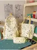 Mochila de alta aparência estilo japonês para meninas, novo modelo ins para alunos do 3º ao 6º ano do ensino fundamental, mochila estudantil impressa leve