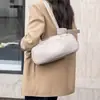 Bolso de Axila para Mujer de Piel de Vaca Roja Bolso de Hombro Original para Viajes Bolso de Mano Bolso Baguette Bolso Bowling Bolso Almohada de Cuero Genuino