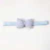 Accesorios para el Cabello de Bebé y Niños de Nuevo Estilo Veraniego Europeo y Americano, Diademas Lindas de Color Liso, Pañuelos para la Cabeza, Productos para Bebés, Pajaritas para Niñas