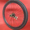Par de Rodas para Bicicleta de Montanha Aro 18/20/22/24/26 Polegadas Roda Dianteira Roda Traseira Freio a Disco Liga de Alumínio Aro de Parede Dupla Faca