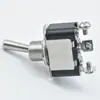 Interruptor Basculante para Modificación de Motocicleta Interruptor de Palanca de 12 mm Kn3A-101 de Tres Patas de Tres Posiciones Terminal de Tornillo