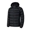 Nuevo cárdigan de moda para hombre Otoño e Invierno 2026 con capucha desmontable, forro polar, chaqueta de algodón reversible, abrigo de algodón versátil para exportación