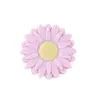 Contas de margarida de silicone, pingentes de pulseira de flor de girassol colorida, acessórios, acessórios de vestuário DIY, decorações