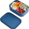 Fabricante de origen caja de almuerzo de silicona caja de almuerzo para calentar en microondas para trabajador de oficina estudiante compartimento especial caja de almuerzo traje