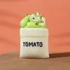 Fornecimento de fábrica artesanato em resina tridimensional comida brincar simulação comida pão fruta resina acessórios joias DIY