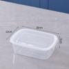 Caja de Almacenamiento Sellada Duradera para Refrigerador Caja de Almacenamiento para Granos Recipiente Crujiente para Verduras y Frutas Material de PP Caja de Almacenamiento para Cocina