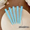 Pinza para el pelo estilo ins de moda dopamina para mujer, pinza de pico de pato para flequillo sin costuras, clip lateral básico simple de alta gama, accesorio para el pelo