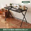 Mesa dobrável, mesa de estudante para uso doméstico, mesa de tamanho pequeno para espaços compactos, mesa de escritório simples, escrivaninha, mesa de computador para o quarto