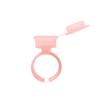 Anillo de bordado para tatuaje Taza color de cejas Taza anillo para pestañas anillo para tatuaje Anillo giratorio Taza anillo giratorio Taza anillo giratorio rosa