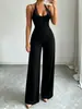 G26J864 Moda europea y americana transfronteriza Amazon nuevo mono sin mangas de cintura alta para mujer con un elegante diseño de tirantes