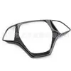 Adecuado para moldura de volante modificada para Chevrolet Corvette C7 14-19, modificación de interior de coche ABS