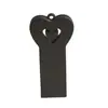 Memoria USB Metálica en Forma de Corazón, Unidad USB de Temática Amorosa Más Vendida, Memoria USB de Regalo Promocional de Comercio Exterior Transfronterizo