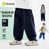 Roupas Infantis do Dudu: Jeans para Meninas, Calças de Primavera para Meninos, Novas Calças Longas de Primavera para Crianças, Roupas de Bebê Estilosas