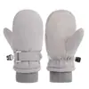2025 Nuevos Guantes Transfronterizos para Niños Forrados de Felpa y Engrosados Guantes para Niños Guantes para Niñas Bebé Impermeables Esquí