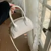 Bolsa Boston Simples Estilo Coreano para Mulheres, Nova 2026 Design de Nicho Bolsa de Mão Versátil, Bolsa Quadrada Pequena Transversal