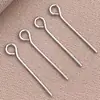 Alfinetes em formato de T, alfinetes em formato de 9, alfinetes com cabeça redonda, banhados a ouro 18K em cobre, materiais para atacado para acessórios de joias artesanais DIY com contas