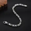 Liangxi 2024 Nueva Moda Pulsera de Patrón de Paz Versátil Joyería de Mano para Hombre Estilo Retro de Alta Gama para Hombre