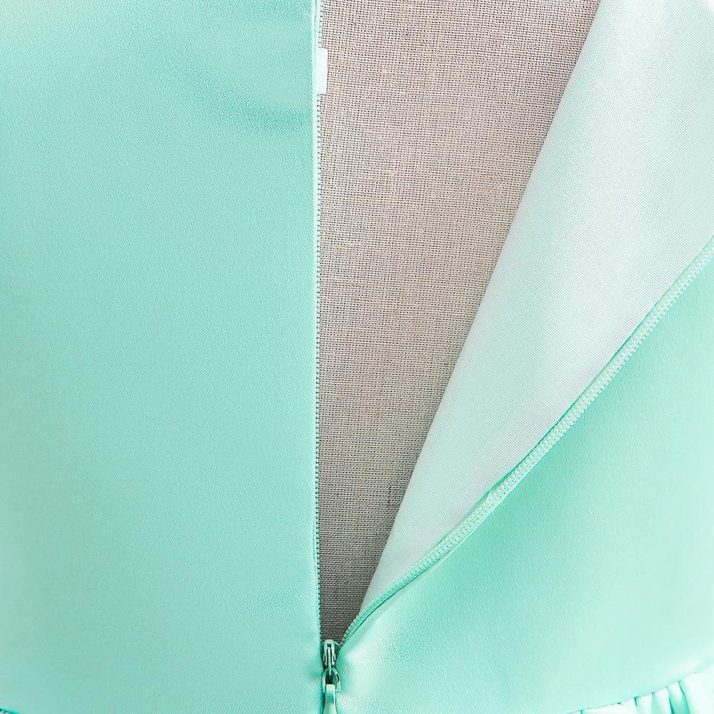 简约儿童礼服缎布连衣裙