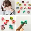 2026 Nuevo Scrunchie de Color Sólido con Lazo Acanalado para Bebés Niñas, Anillo para el Cabello de Nudo Plano de Comercio Transfronterizo, Accesorio para el Cabello