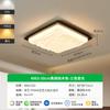 Lámpara de techo para dormitorio estética retro madera maciza nogal balcón americano pasillo comedor lámpara de alto nivel lámpara Zhongshan