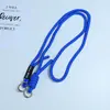 Precio Especial Remate Moda Personalizada Estilo Hong Kong Bloque de Color Largo Ajustable Correa para Teléfono Gancho Doble Cruzado Cadena para Teléfono Anticaída
