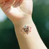 Pegatinas Decorativas para Cejas y Frente del Zodiaco Chino Estilo Dunhuang con Temática de Perro, Impermeables y de Larga Duración, Estilo Chino Tradicional Hanfu Venta al por Mayor