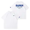 Superjunior25 Merchandising Nuevo Concierto Ropa para Fans Mismo Estilo Camiseta de Manga Corta Algodón Puro Top Estampado Verano