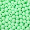 Cuentas Redondas Acrílicas de Color Sólido de 6-16 mm Material para Manualidades DIY de Niños Cuentas de Color Caramelo Cuentas Dispersas Venta al por Mayor