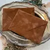 Envelopes de veludo flocado prontos, envelopes de convite multicoloridos, envelopes para convite de casamento, produtos de papel transfronteiriços, imprimíveis