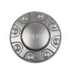 Adecuado para 2019-2023 Dodge Ram F250/F350 Cubierta de Cubo de Rueda Modificada con Anillo Protector Completo y Cubierta de Cubo de Rueda Pintada en Plata