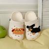 Férias de Verão na Praia Clogs Divertidos Personalizados para Cachorro Sandálias Casuais de Eva com Solado Macio para Família Sandálias de Praia