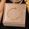 Conjunto de Colar de Aço Titânio para Mulheres Dongguan Transfronteiriço, Conjunto de Colar e Pulseira de Coração de Alta Qualidade, Conjunto de Joias da Moda Leve de Luxo
