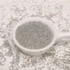 Alta Calidad 1.5-4mm Chapado en Oro Plata Cuentas de Arroz de Vidrio Material para Joyería de Borla, Pasador de Cabello, Pulsera, Cuentas Espaciadoras