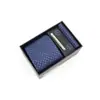 Caja de Regalo para Corbata Ropa Formal para Hombre Negocios de Gama Alta Boda Festividad Corbata de Seda de Poliéster Hecha a Mano de Gama Alta Corbata Personalizada para Hombre
