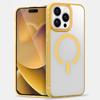 Nova Capa de Celular Magnética Ice Mist Ultrafina para iPhone 16 para Apple 16pro Capa Protetora Transparente Fosca