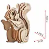 Rompecabezas de Madera 3D Rompecabezas Tridimensional Modelo de Rompecabezas para Niños Edificio Guofeng Bloques de Construcción de Alta Dificultad Juguete Ensamblado