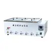 Banhho de óleo magnético de seis furos, banho de óleo de temperatura constante com display digital para laboratório, banho de óleo magnético agitador HJ-6DY