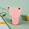 Cinta métrica de cintura con linterna portátil, Cinta métrica automática para cintura y busto, Cinta métrica corporal, Cinta métrica en forma de Y