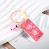 Llavero de Acrílico de Dibujos Animados con Texto Inspirador y Bendiciones, Colgante para Mochila DIY, Llavero Fresco y Lindo