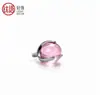 Liga de Titânio F136 Zircônia Bola Três Garras Colorida Nicho Tendência Piercing de Língua Brinco Stud Piercing de Osso da Orelha Joias Atacado
